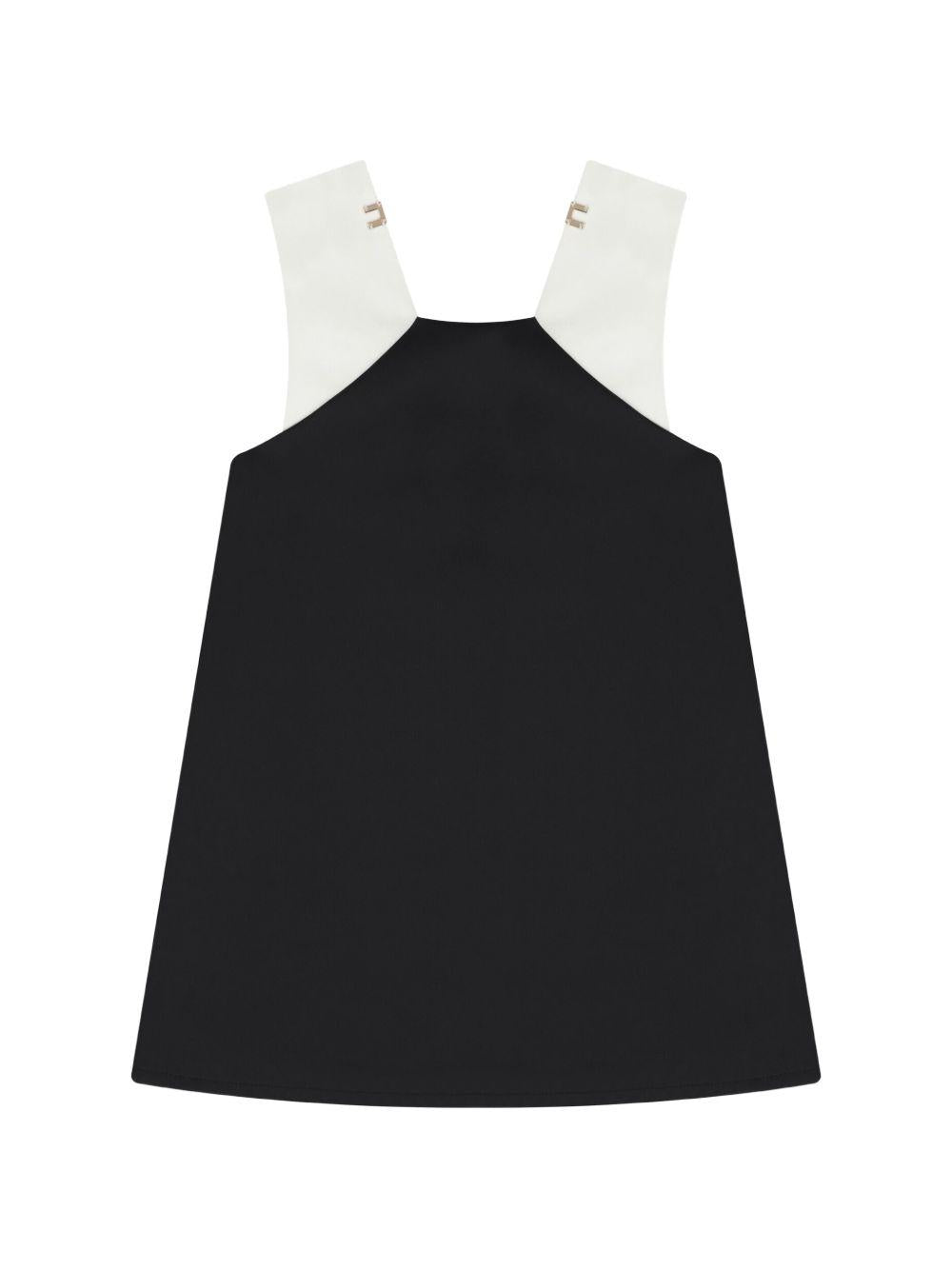 Abito salopette con bretelle EFAB668RA016 D285 ELISABETTA FRANCHI KIDS 