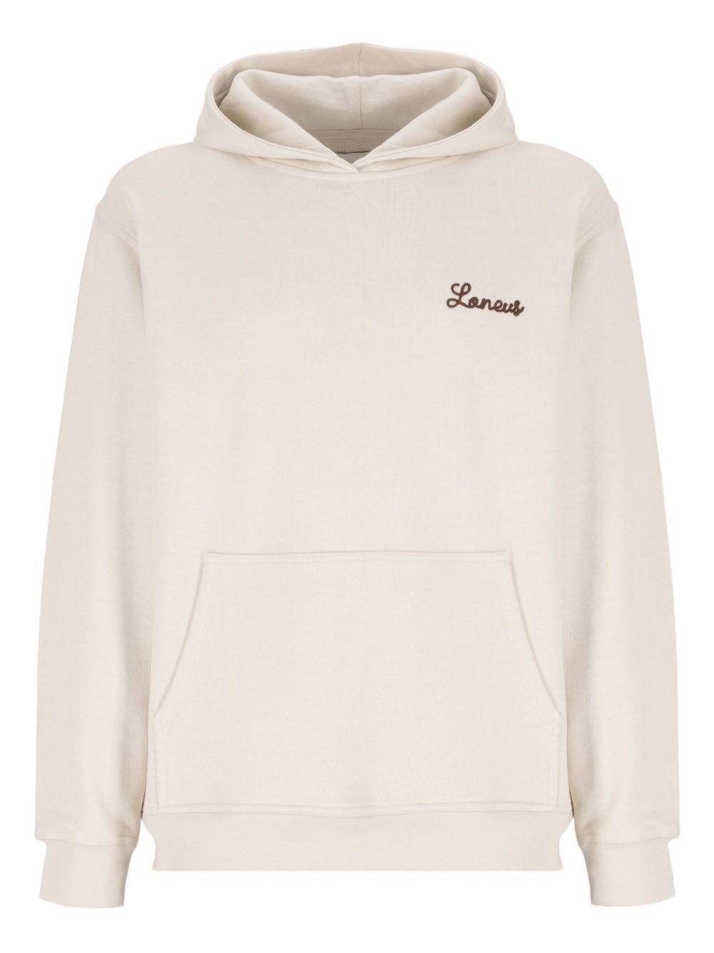 Felpa con Cappuccio e Ricamo Logo F5LAMAHS317 013 LANEUS 