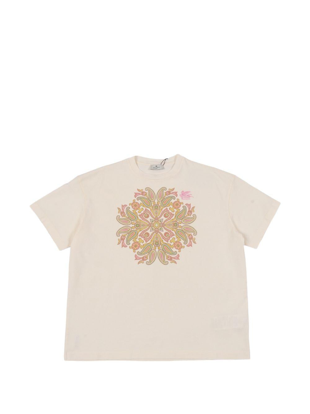 T-shirt con stampa mandala GY8P51Z3672 102RS ETRO KIDS 