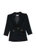 Blazer monopetto con cut-out decorativi