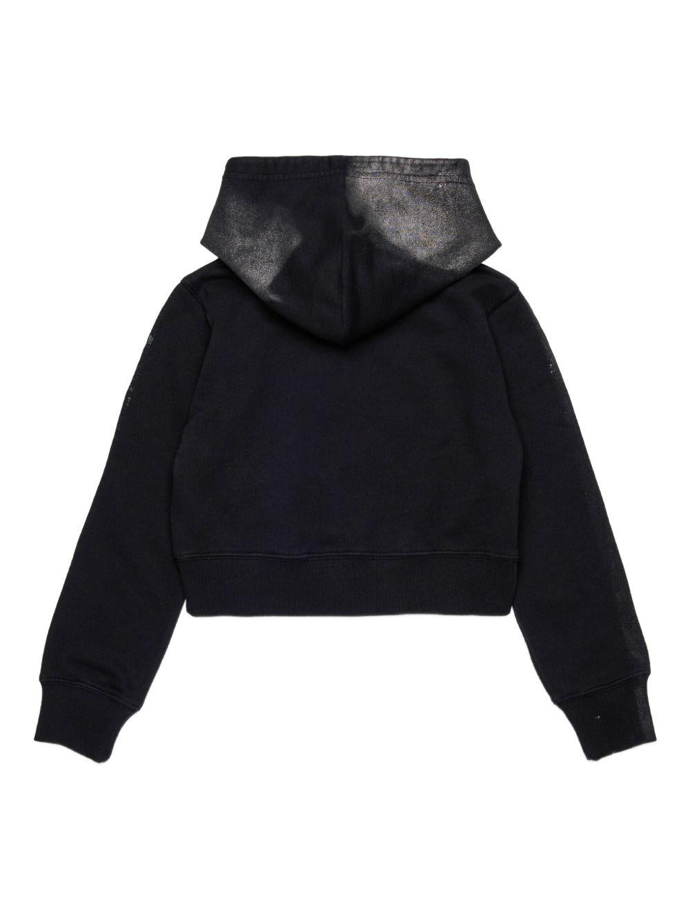 Felpa Slimp con Cappuccio J02376KYAZU K900 DIESEL KIDS 