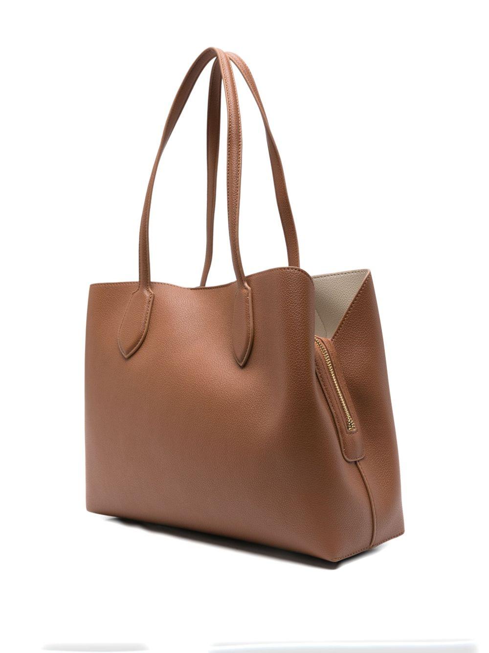Borsa Tote Marrone con Logo Ovale 252TB7150 12683 TWINSET 