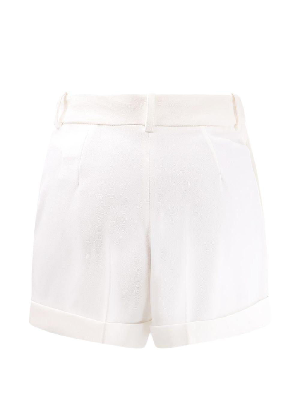 Shorts a vita alta con bottone dorato SH00961E2 360 ELISABETTA FRANCHI 