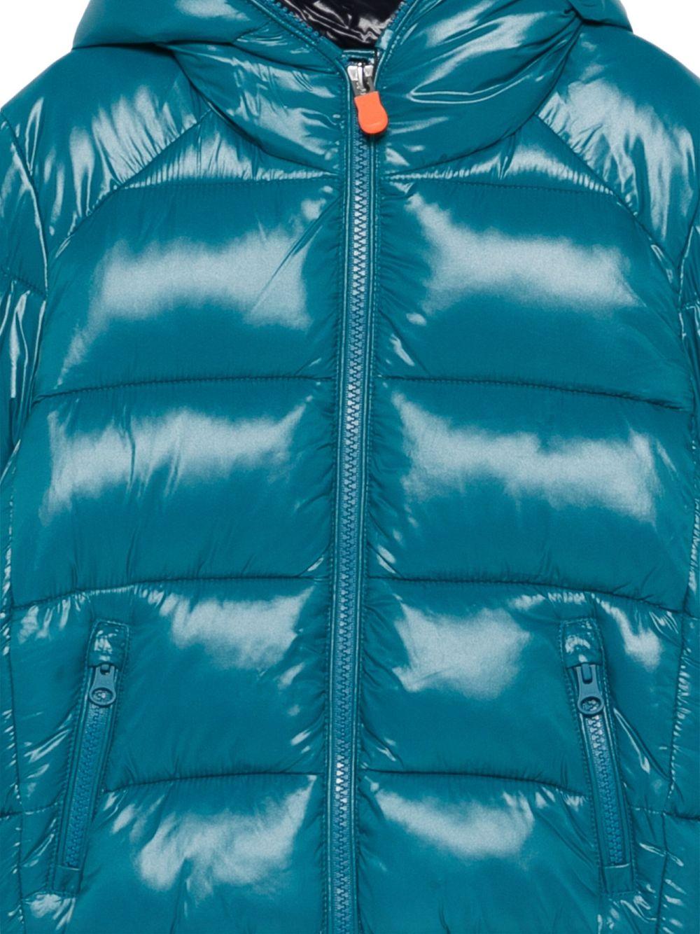 Giacca horizon blue trapuntata con cappuccio J31280BLOVE21 90069 SAVE THE DUCK KIDS 