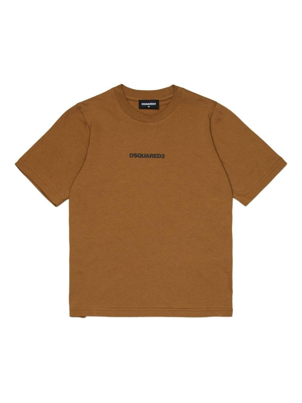 T-shirt in cotone girocollo DQ2823D004G DQ730 DSQUARED KIDS 