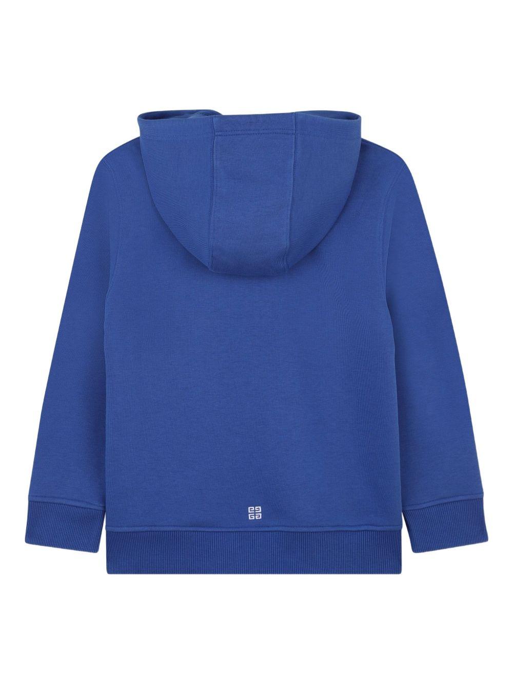 Felpa con Cappuccio e Logo sul Davanti H30942 865 GIVENCHY KIDS 