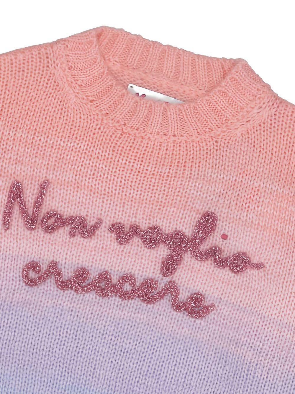 Maglione con Ricamo Effetto Sfumato JSS001 00636G MC2 SAINT BARTH KIDS 