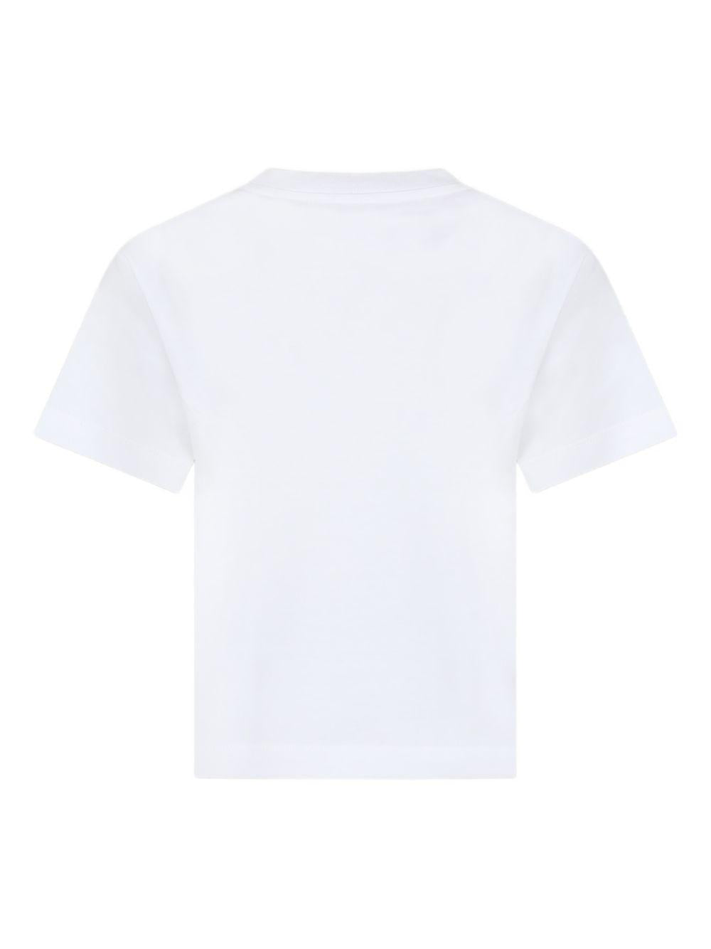 T-shirt in cotone a maniche corte MX0005MX057 MX10C MAX&CO. KIDS 