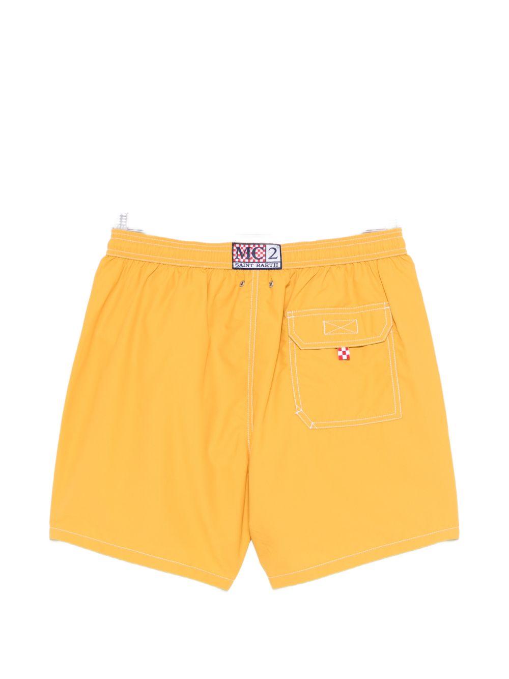 Costume boxer con logo ricamato PATM001 00083L MC2 SAINT BARTH 