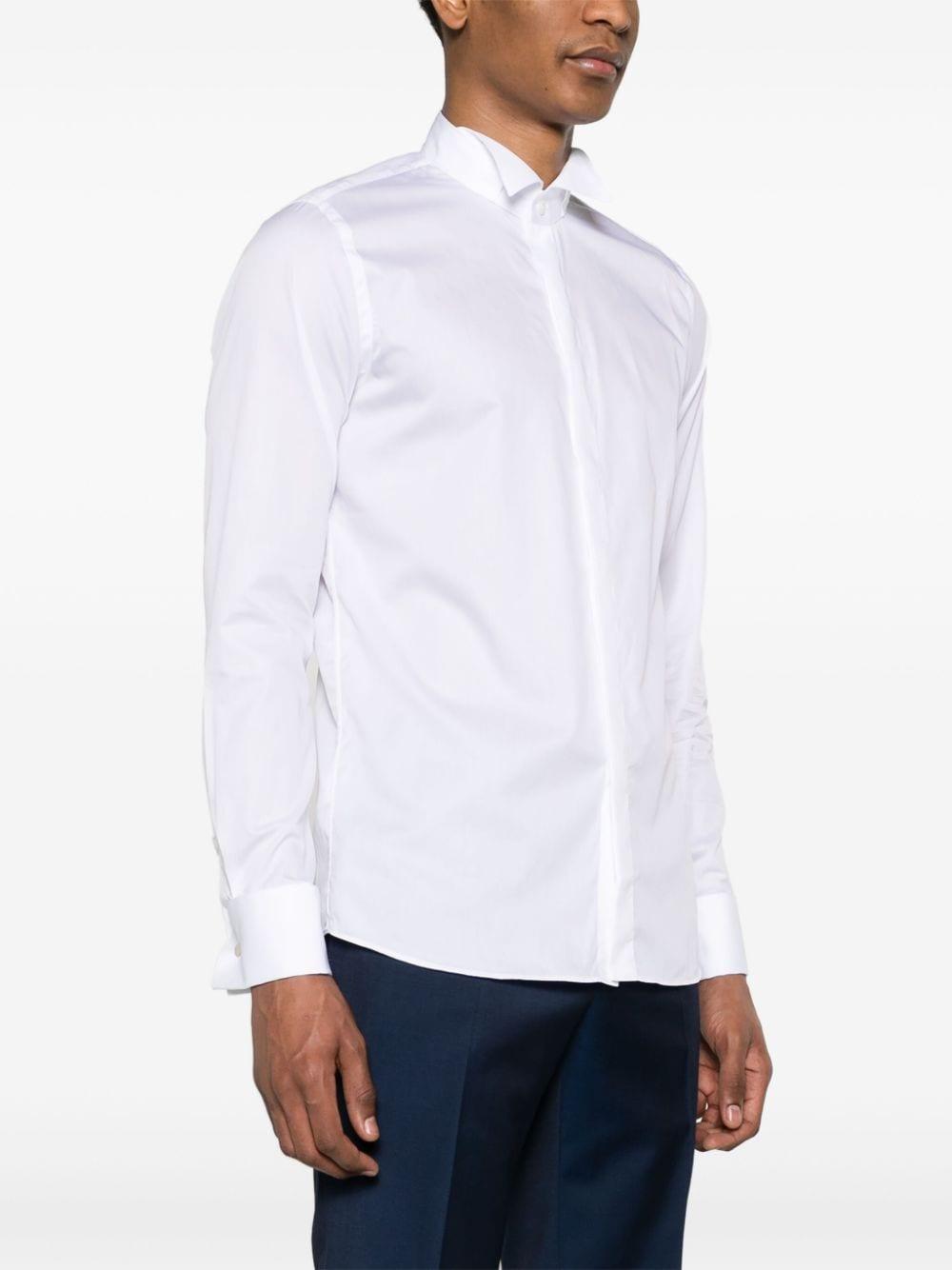 Camicia classica bianca ROWNS840040 X1028 TAGLIATORE 