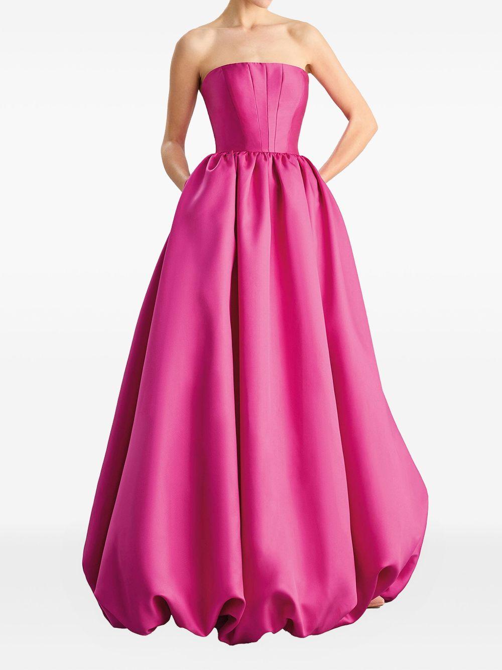 Abito Vieda fucsia VW224AL1 993 VERA WANG 