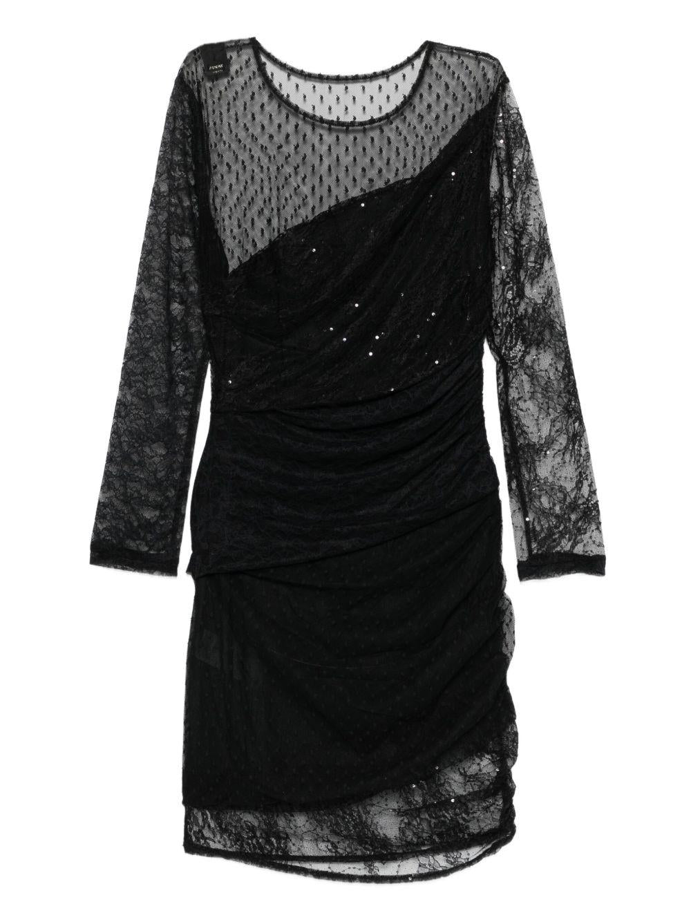 Top blu a righe con chiusura zip 105714-A2T5 Z99 PINKO 