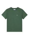 T-shirt girocollo a maniche corte