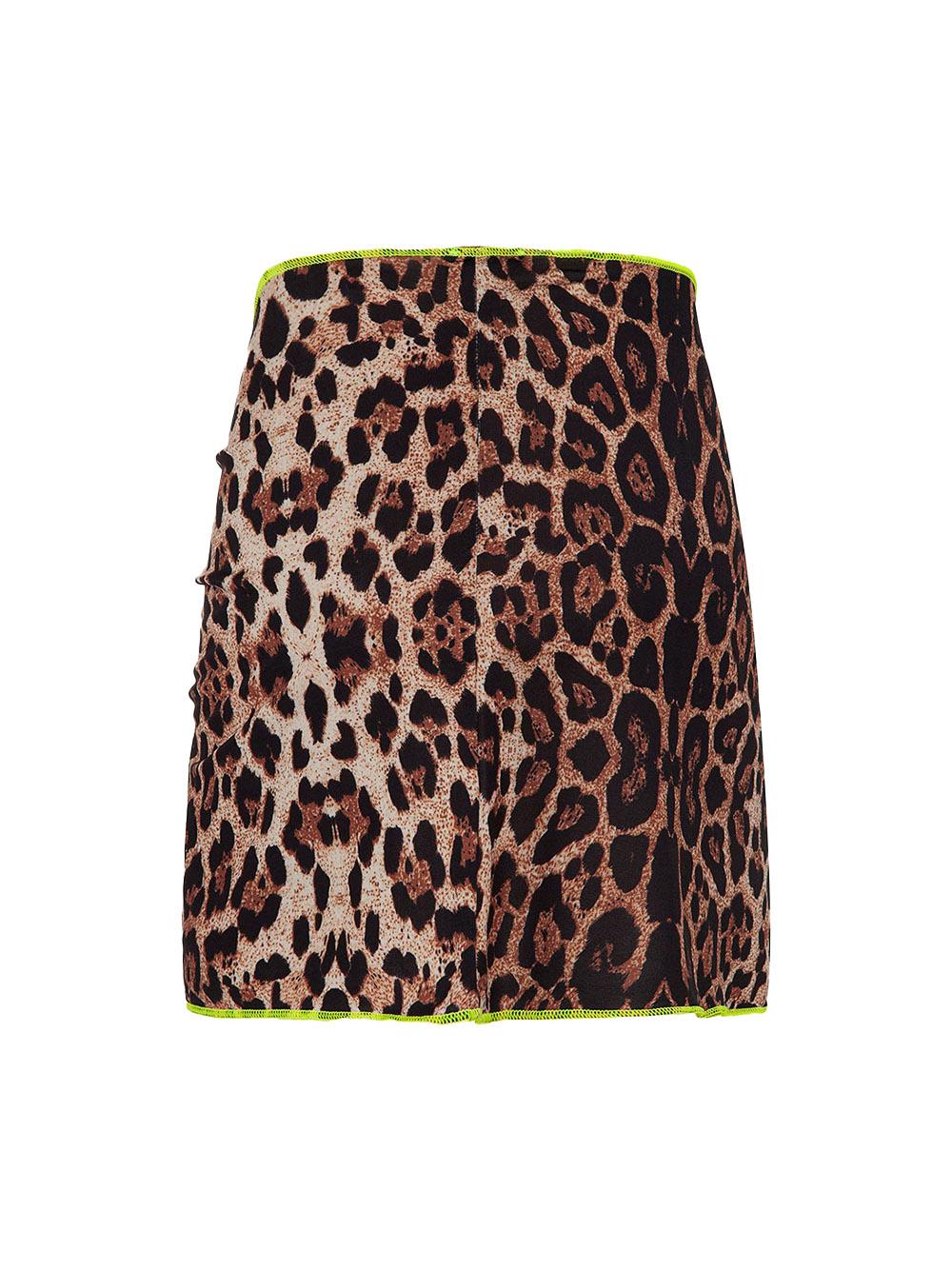 Pareo con fantasia leopardata