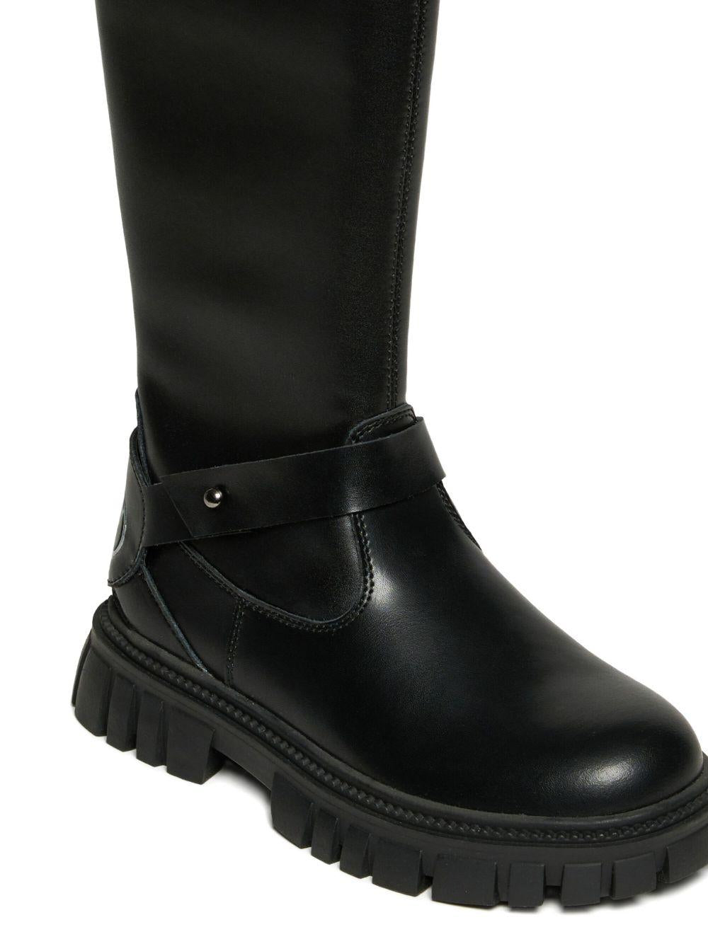 Stivali D-Hammer con Zip Laterale e Suola Antiscivolo BC1047P1040 T8013 DIESEL KIDS 