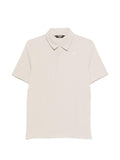 Polo in cotone con collo classico