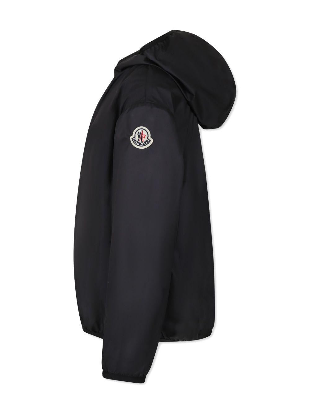Giubbino Fegeo nero 9541A0012354AQE 999 MONCLER KIDS 