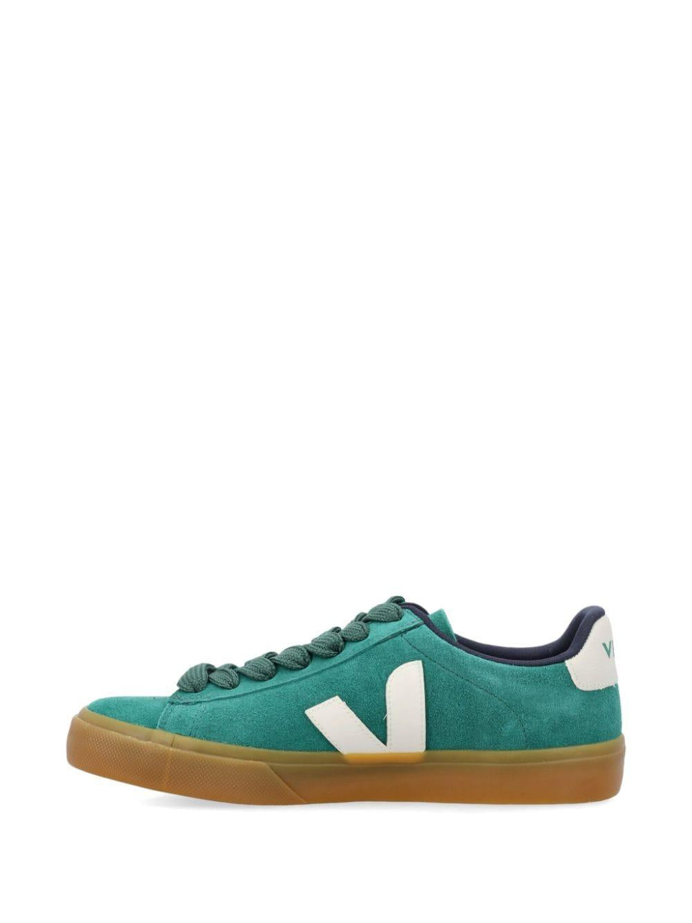 Sneakers campo bold suede verdi CP0303695 GOLFPIERRE VEJA 