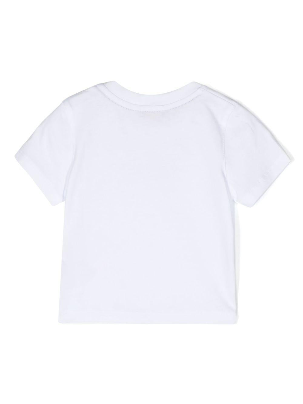 T-shirt pete neonato bianca