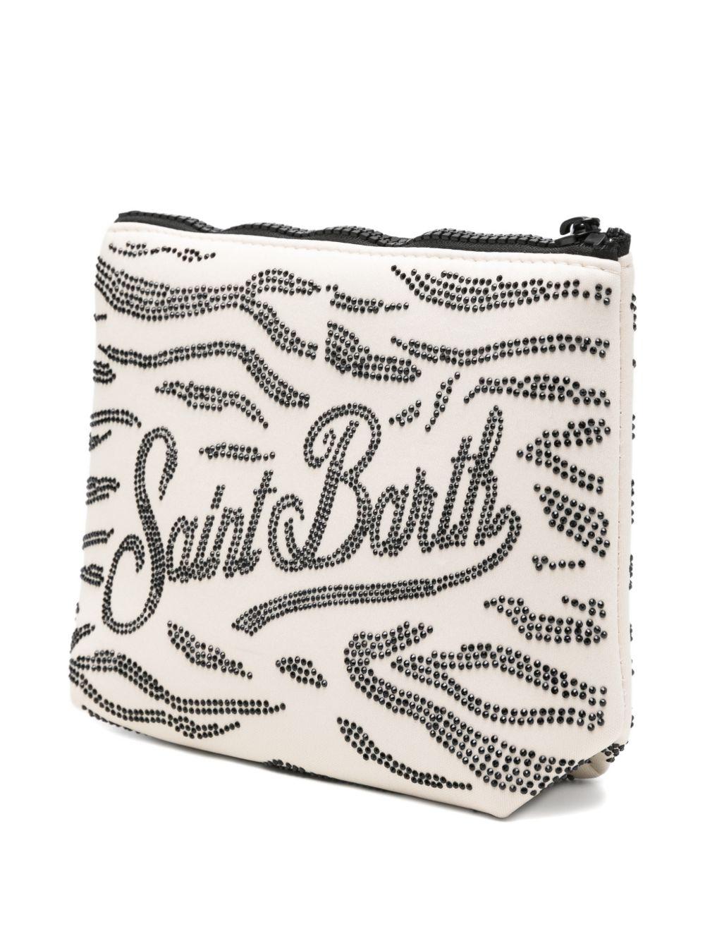 Pochette con strass e zip ALI0032# 00271L MC2 SAINT BARTH KIDS 