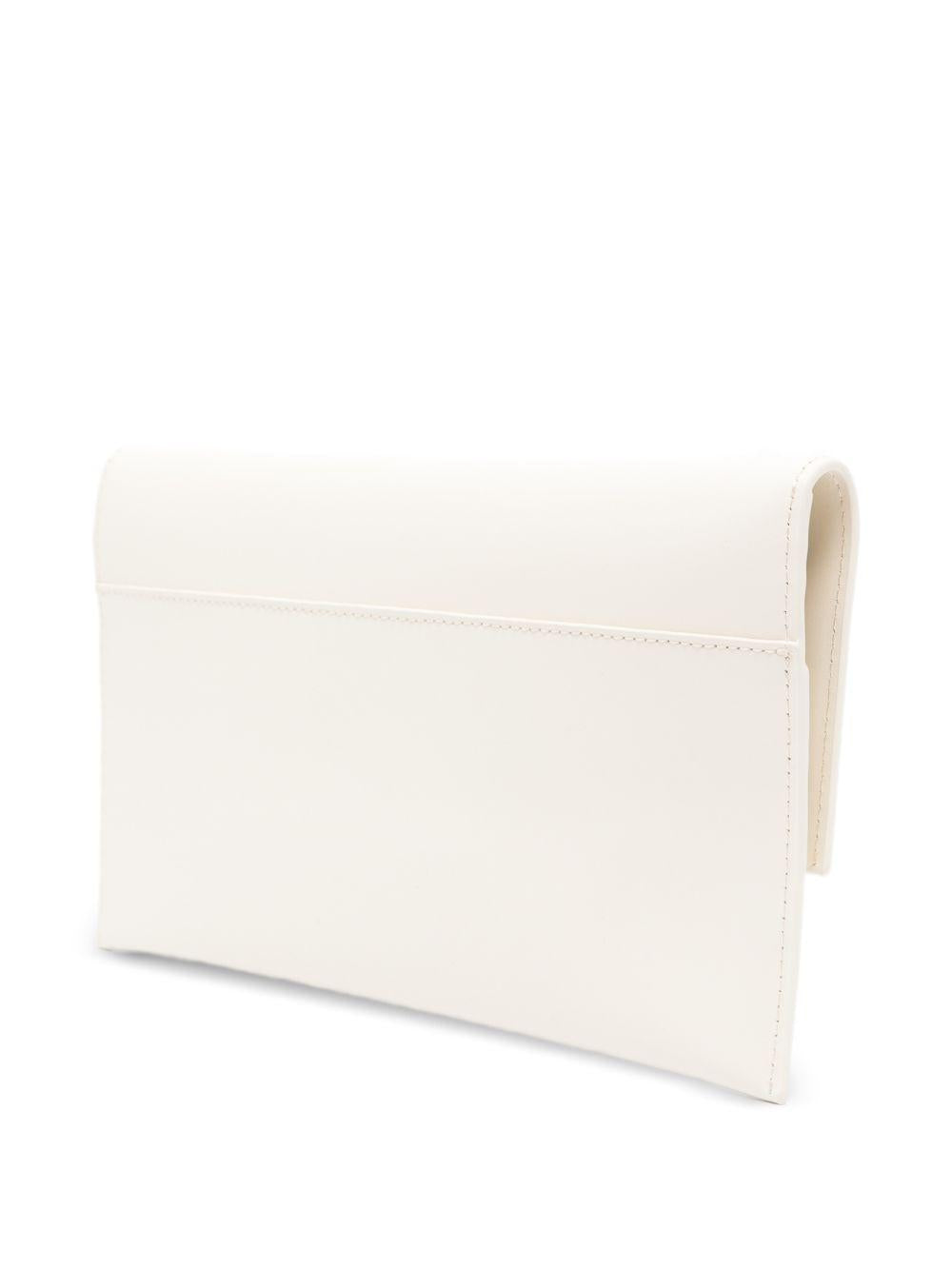 Pochette in pelle panna con tracolla catena CB5460L011 J4O0 PATRIZIA PEPE 