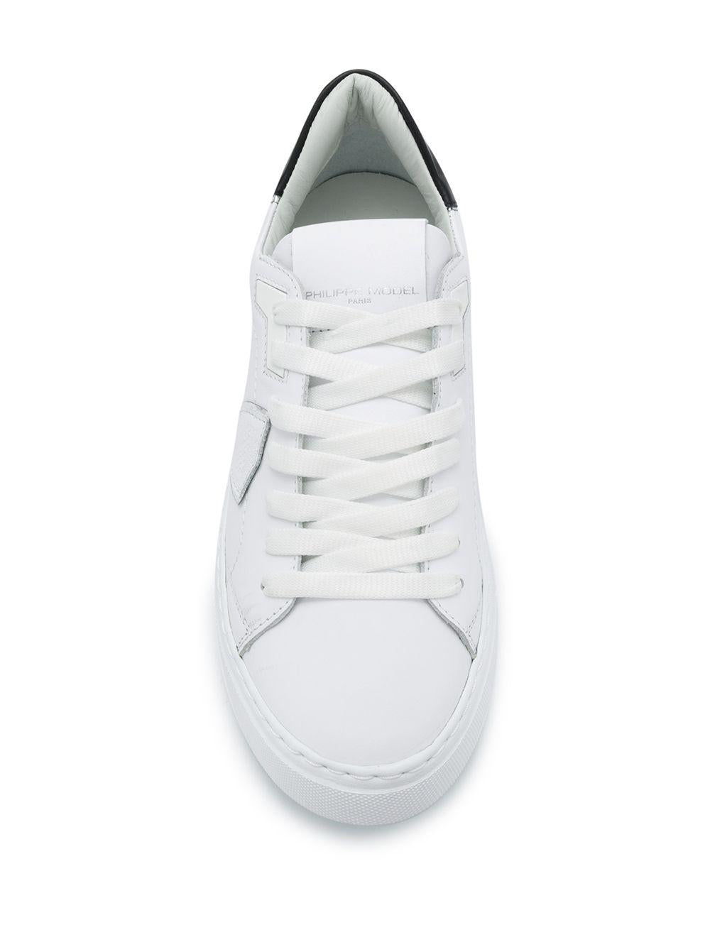 Sneakers in pelle con applicazione BTLD V010 PHILIPPE MODEL 