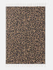 Telo mare Foutas in cotone con jacquard animalier