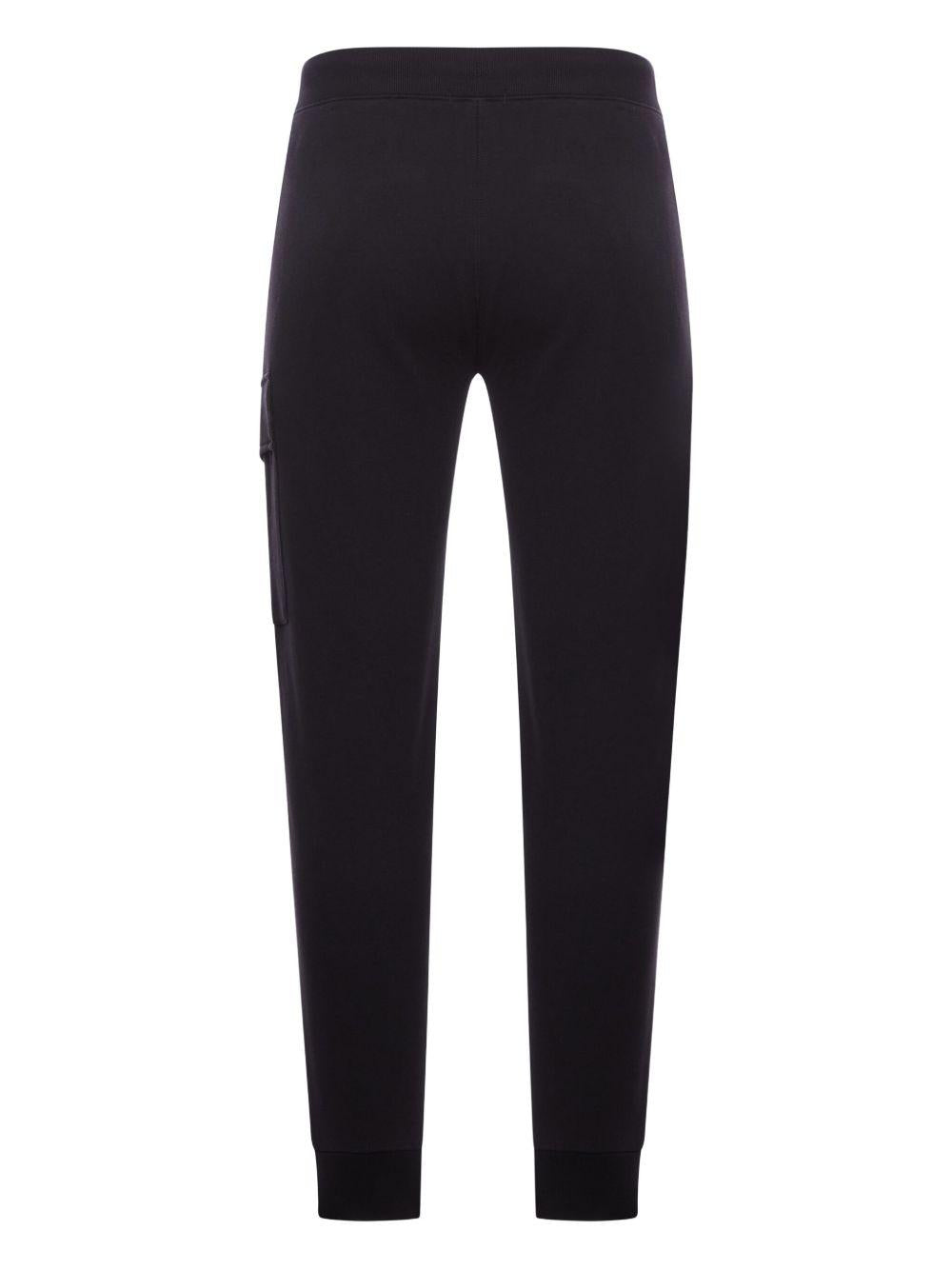 Pantaloni Sportivi in Cotone con Dettaglio Lens RCCMSP717A005086W 999 CP COMPANY 