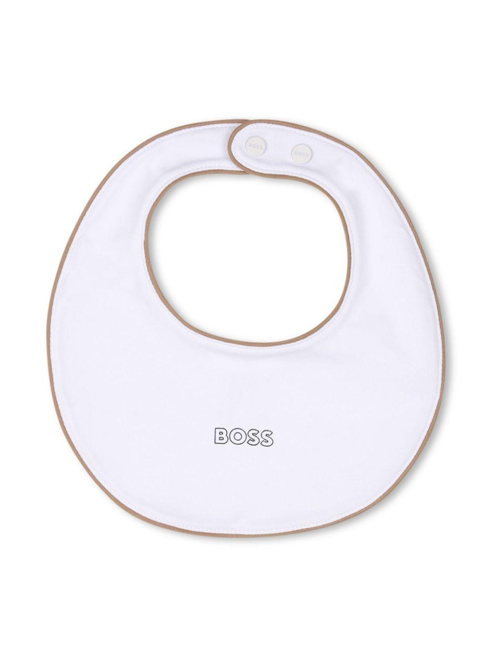 Set bianco con fantasia neonato (3pz)