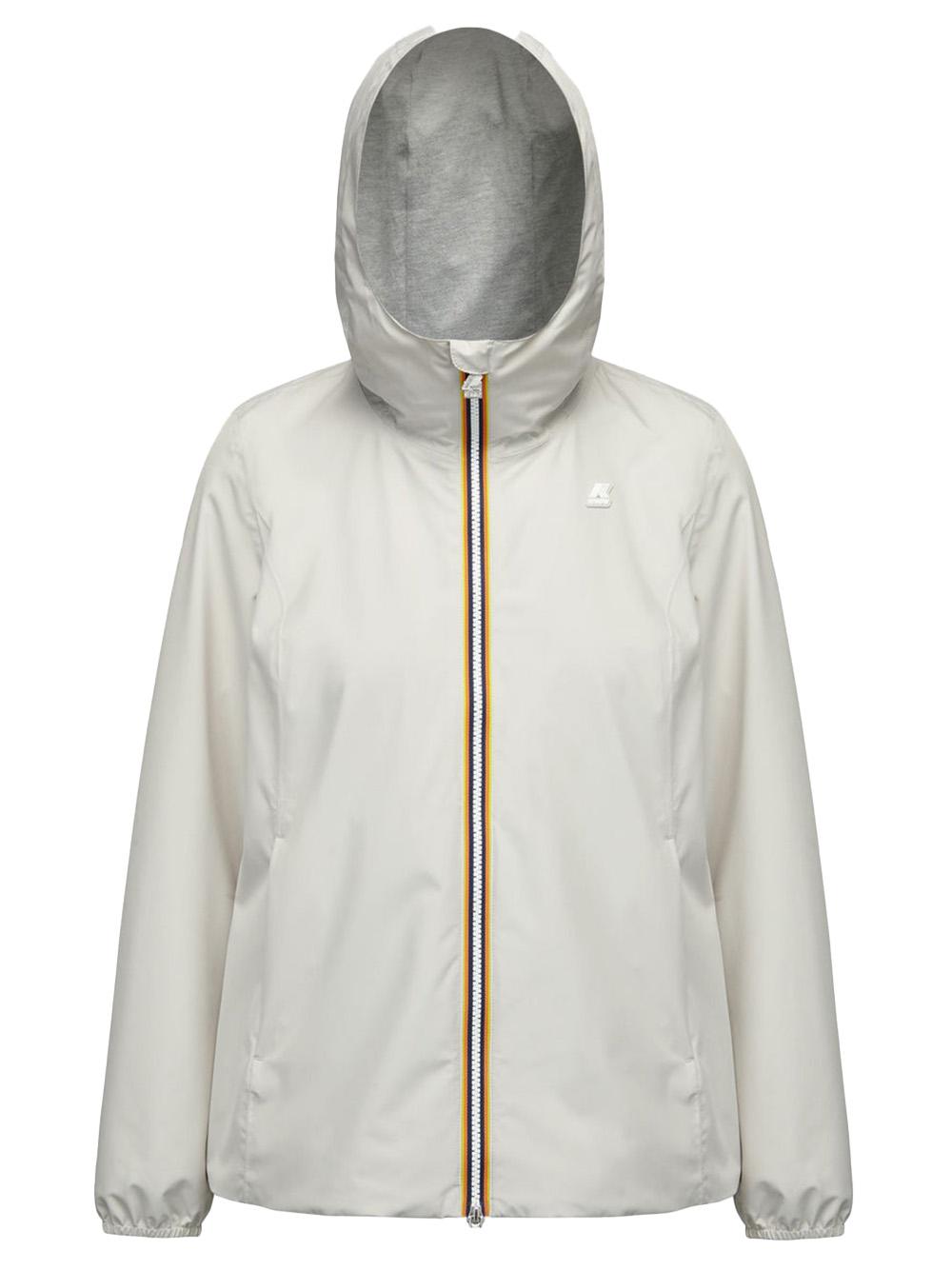 Giubbino marguerite stretch poly  jersey beige