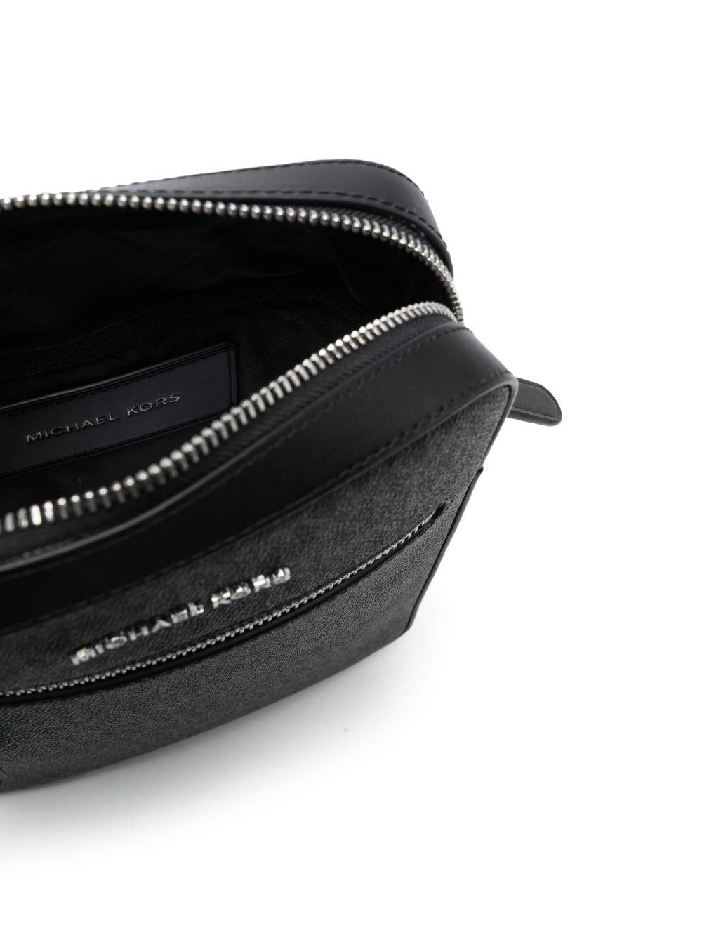 Portafoglio in pelle con fibbia 33F9LVAC6U 001 MICHAEL KORS 