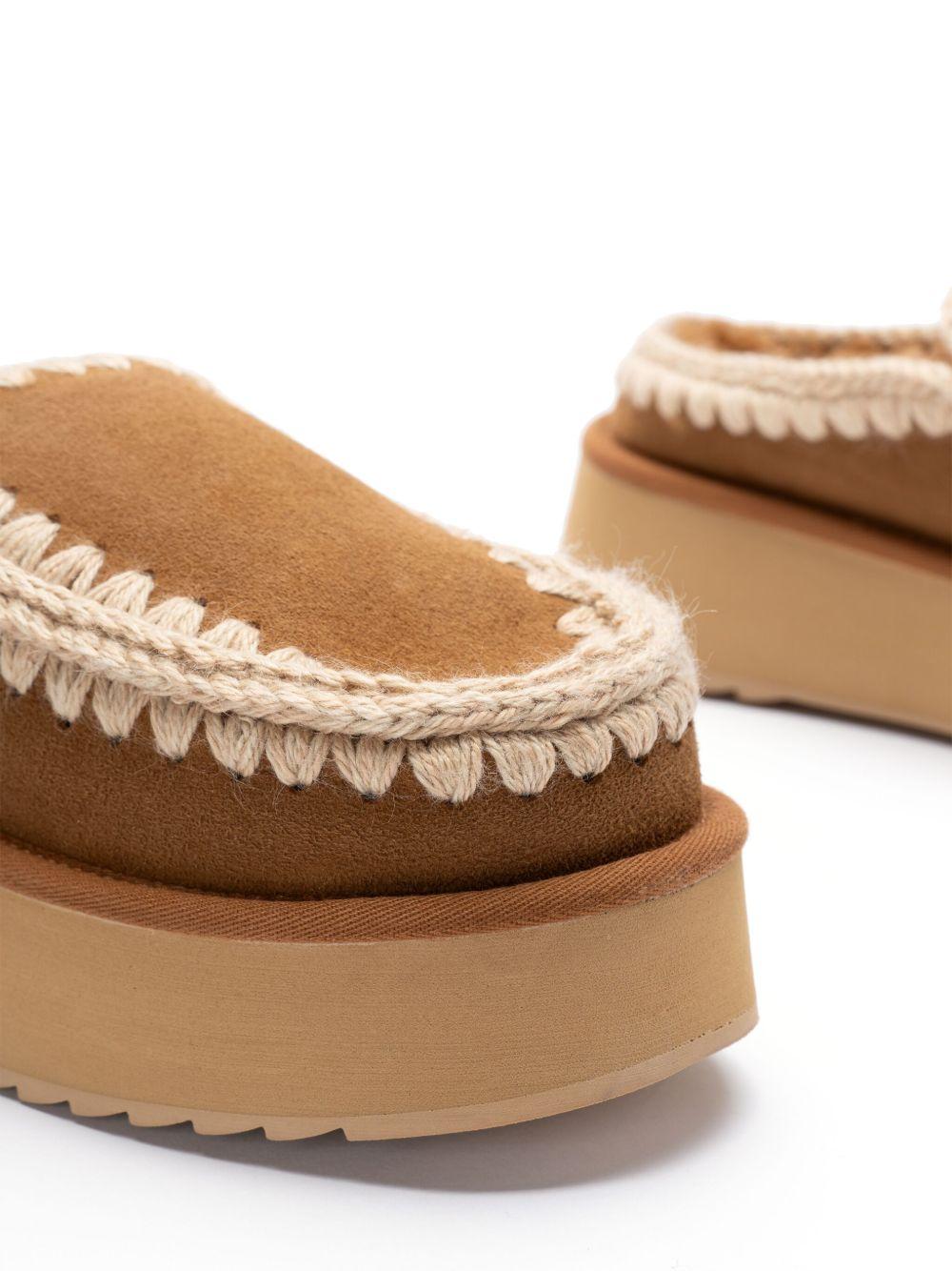Slippers Eskimo Bold cognac MUFW681004A COG MOU 