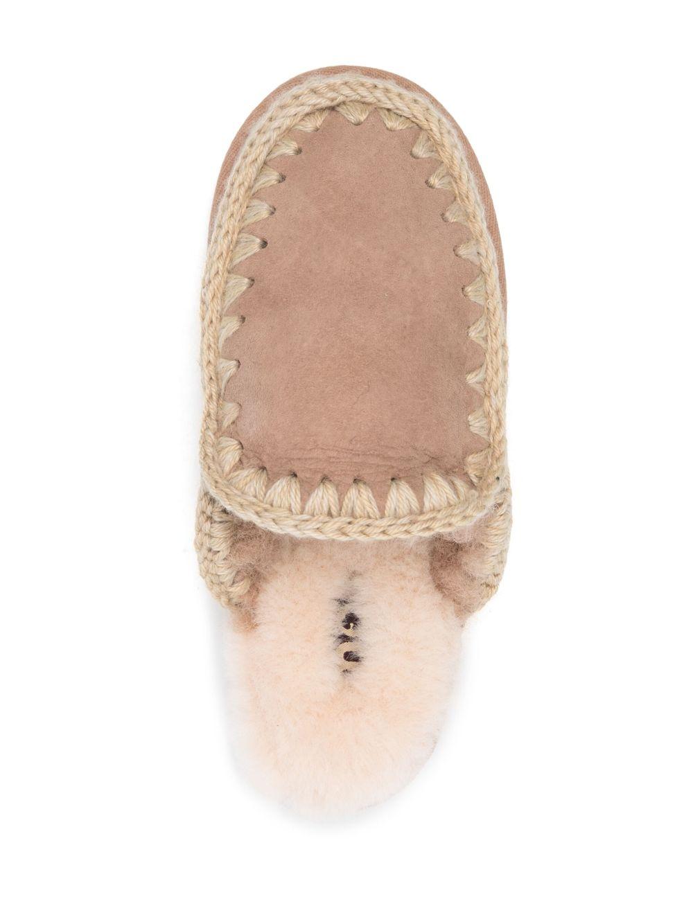Slippers color sabbia slip-on MUFW101125A CAM MOU 