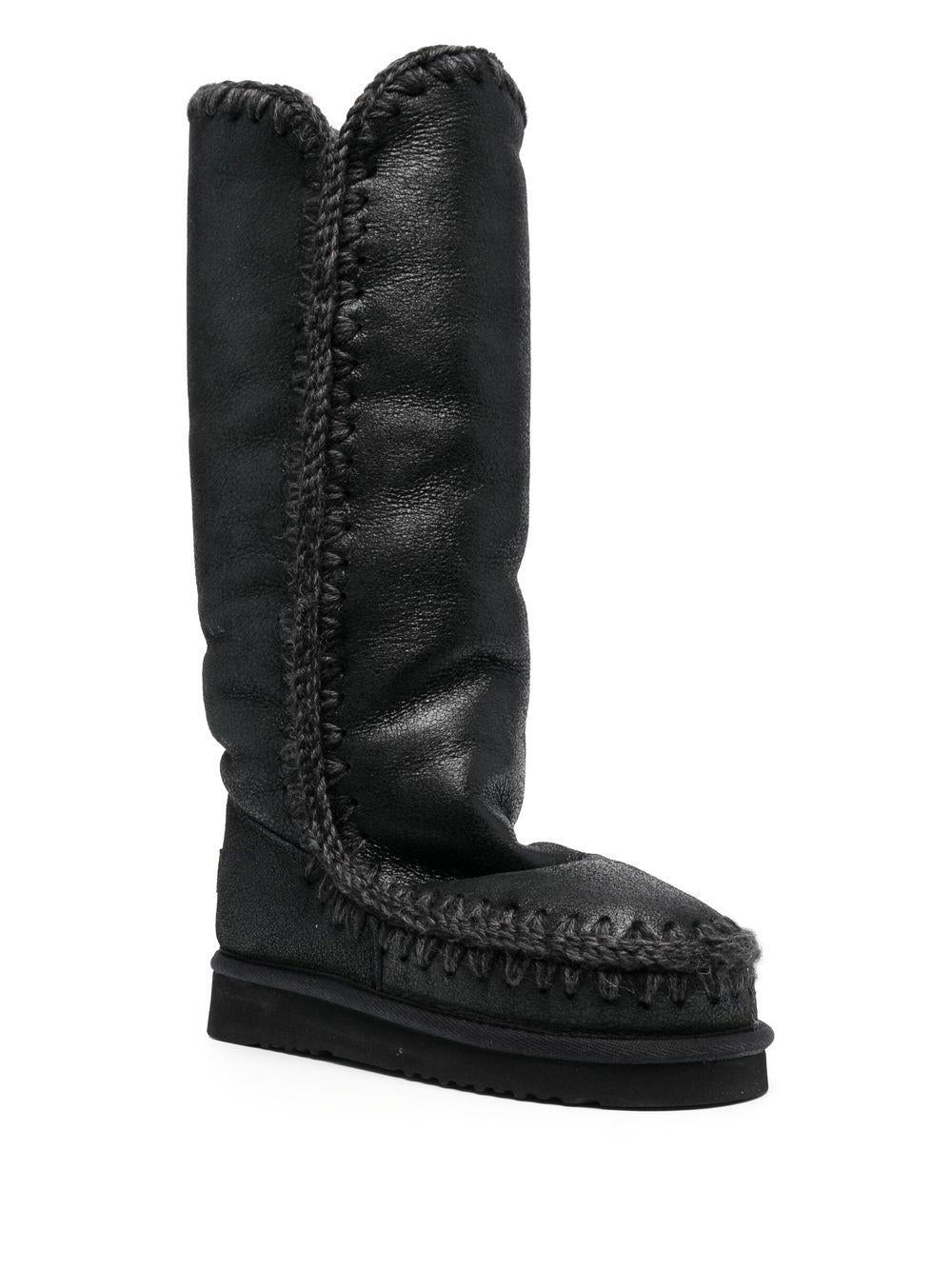 Stivali donna neri MUFW101002B CBKG MOU 