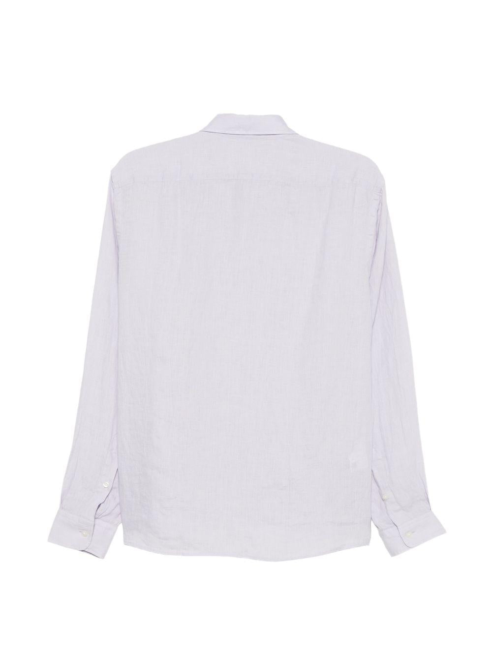 Camicia in lino a maniche lunghe 50556077 538 BOSS 