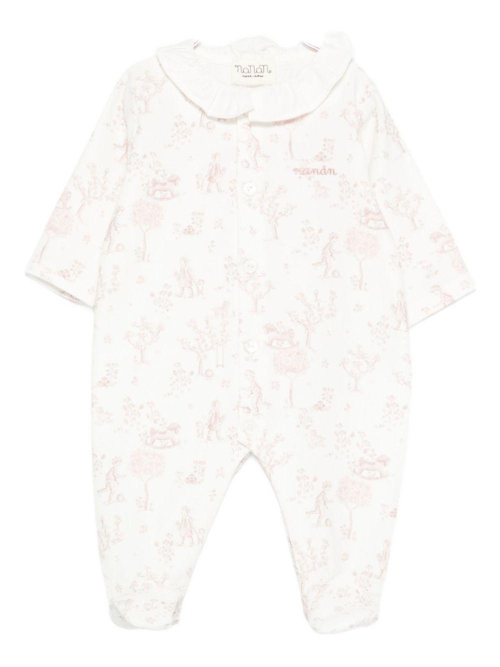Tutina rosa con stampa grafica I254150 ROSA NANAN KIDS 