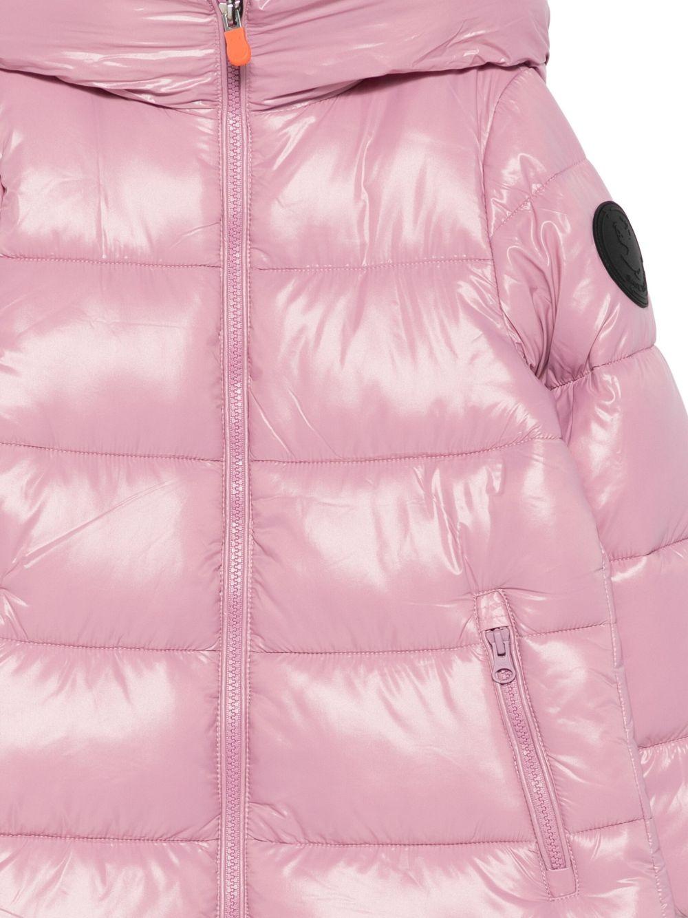 Cappotto wild orchidea trapuntato Millie J45510GLOVE21 80044 SAVE THE DUCK KIDS 