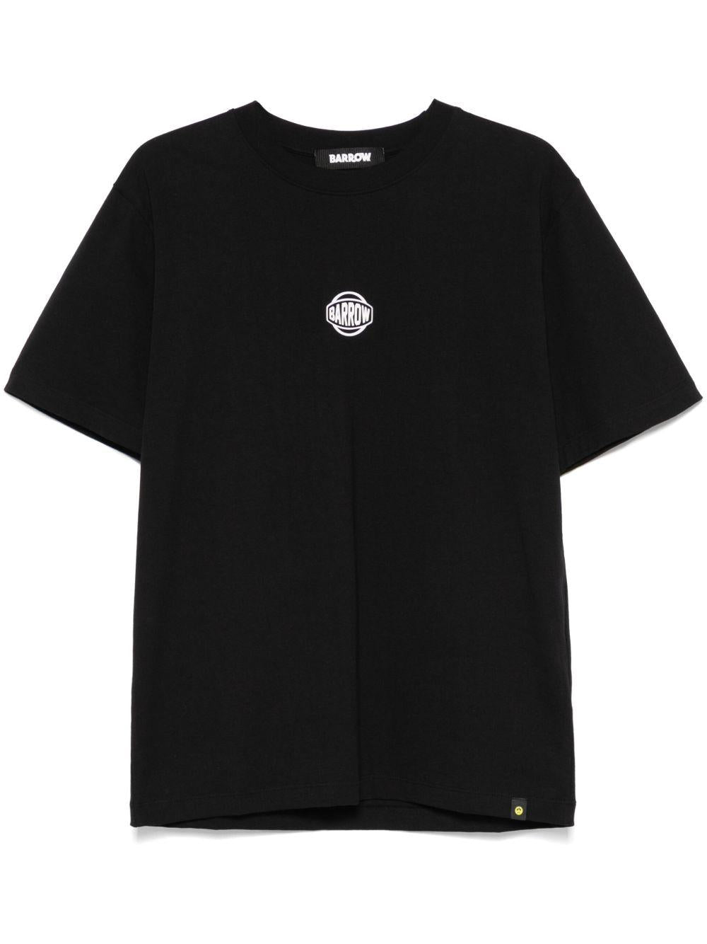 T-shirt nera creative madness barrow