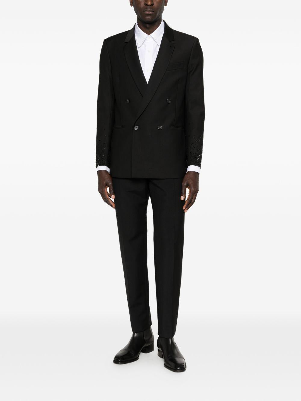 Blazer doppiopetto con maniche impreziosite 5S743EA1WK K102 PATRIZIA PEPE 