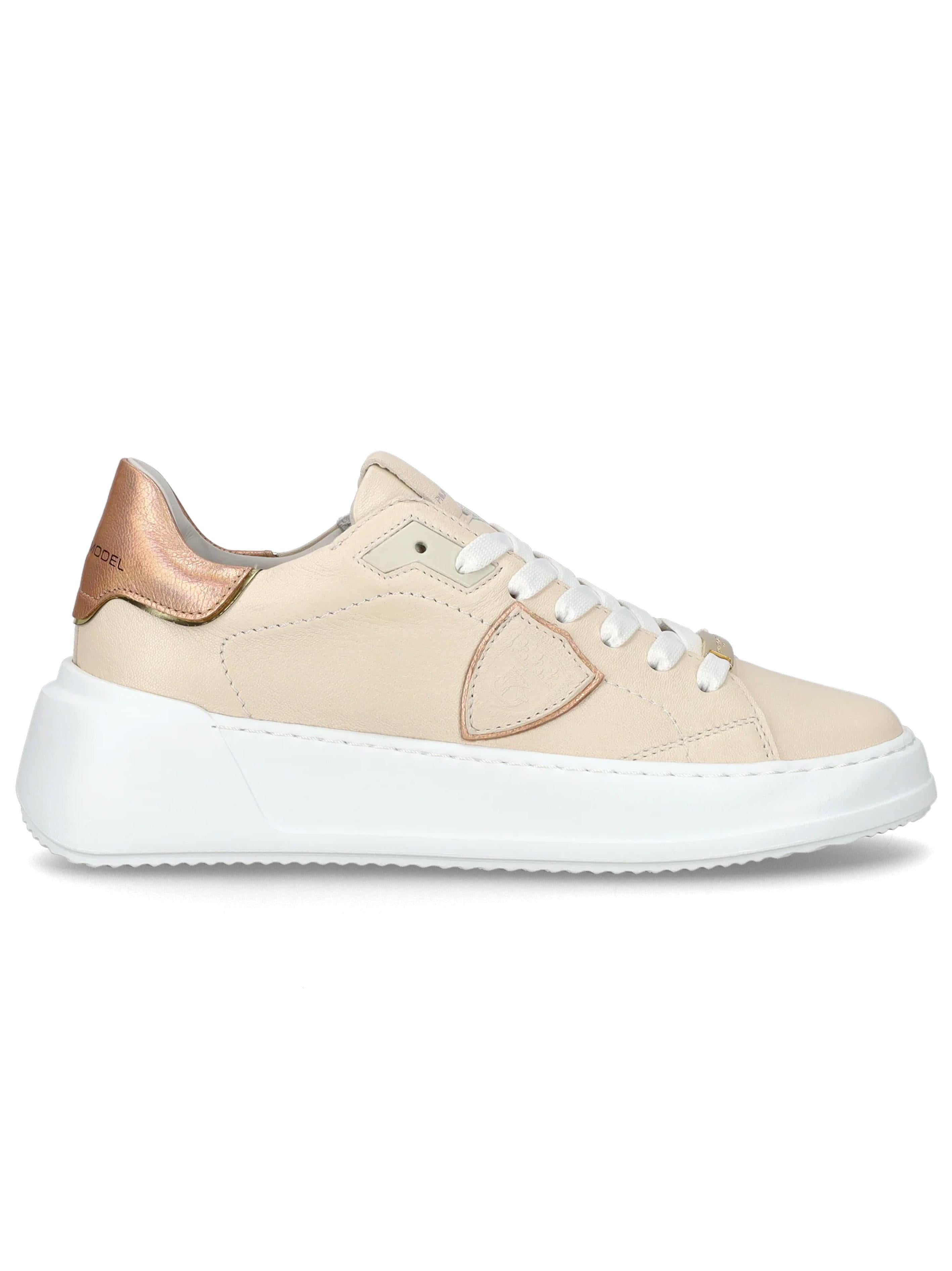 Sneakers Tres Temple Nude  donna BJLD WM03 PHILIPPE MODEL 