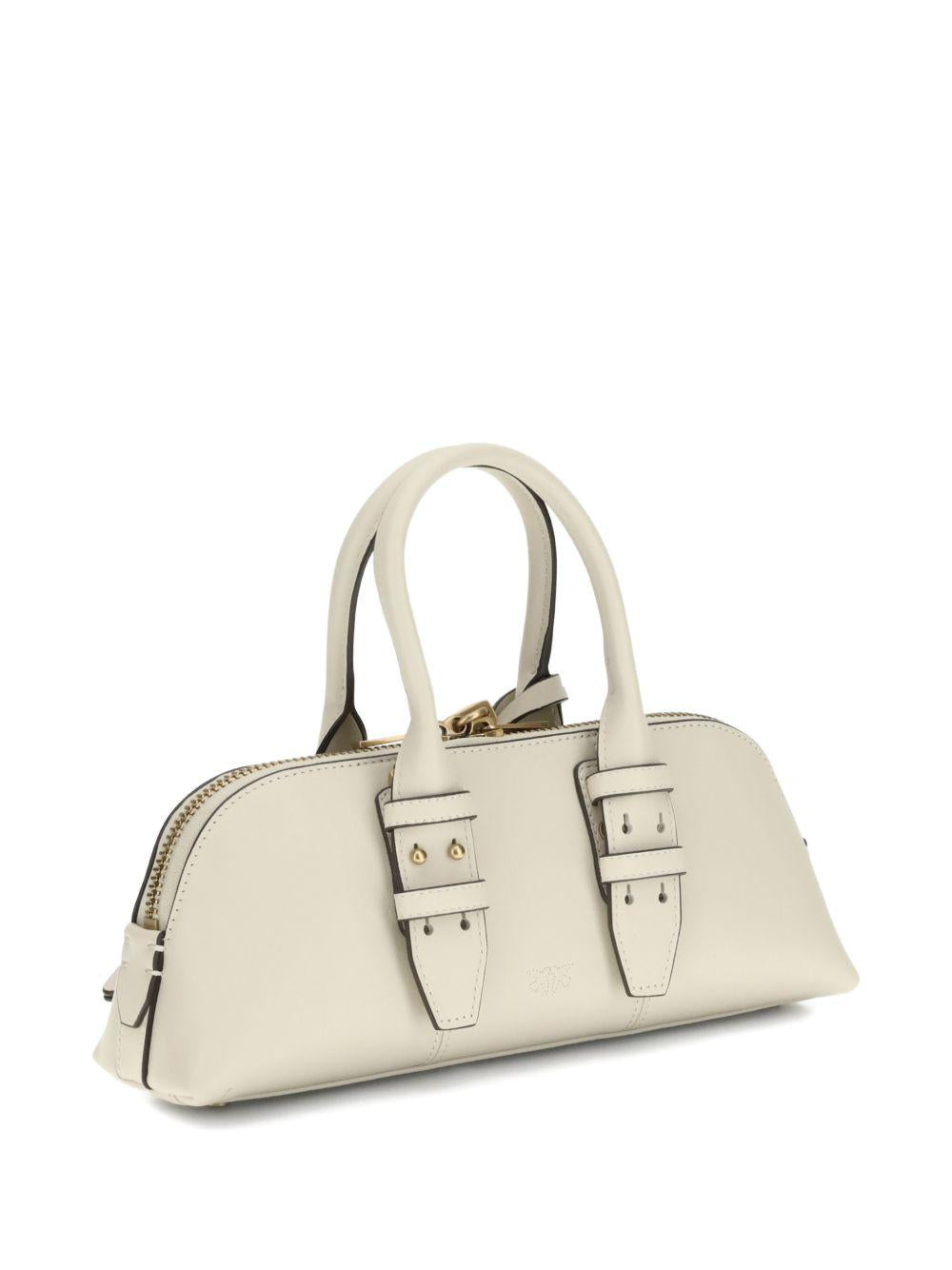 Borsa bowling con fibbie metalliche 105334A0QO Z14Q PINKO 