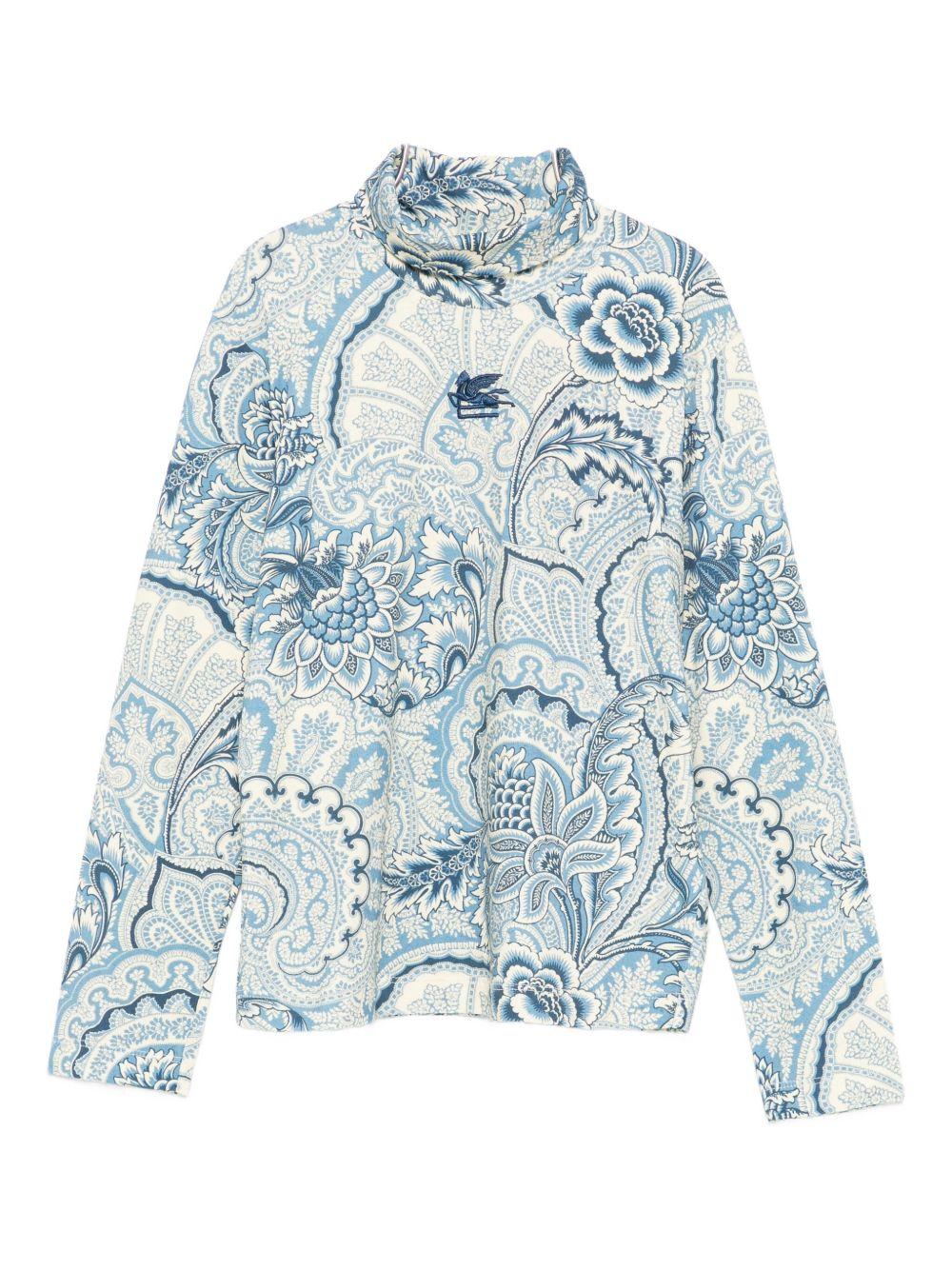 Maglione con Motivo Paisley GX8A20Z3356 638BL ETRO KIDS 