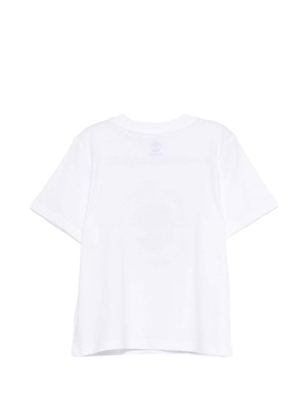 T-shirt in cotone organico girocollo T60857 10P TIMBERLAND KIDS 