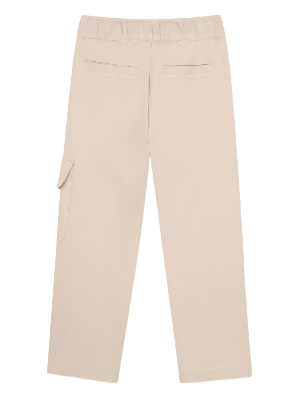 Pantaloni cargo con tasche applicate N30374 180 LANVIN KIDS 