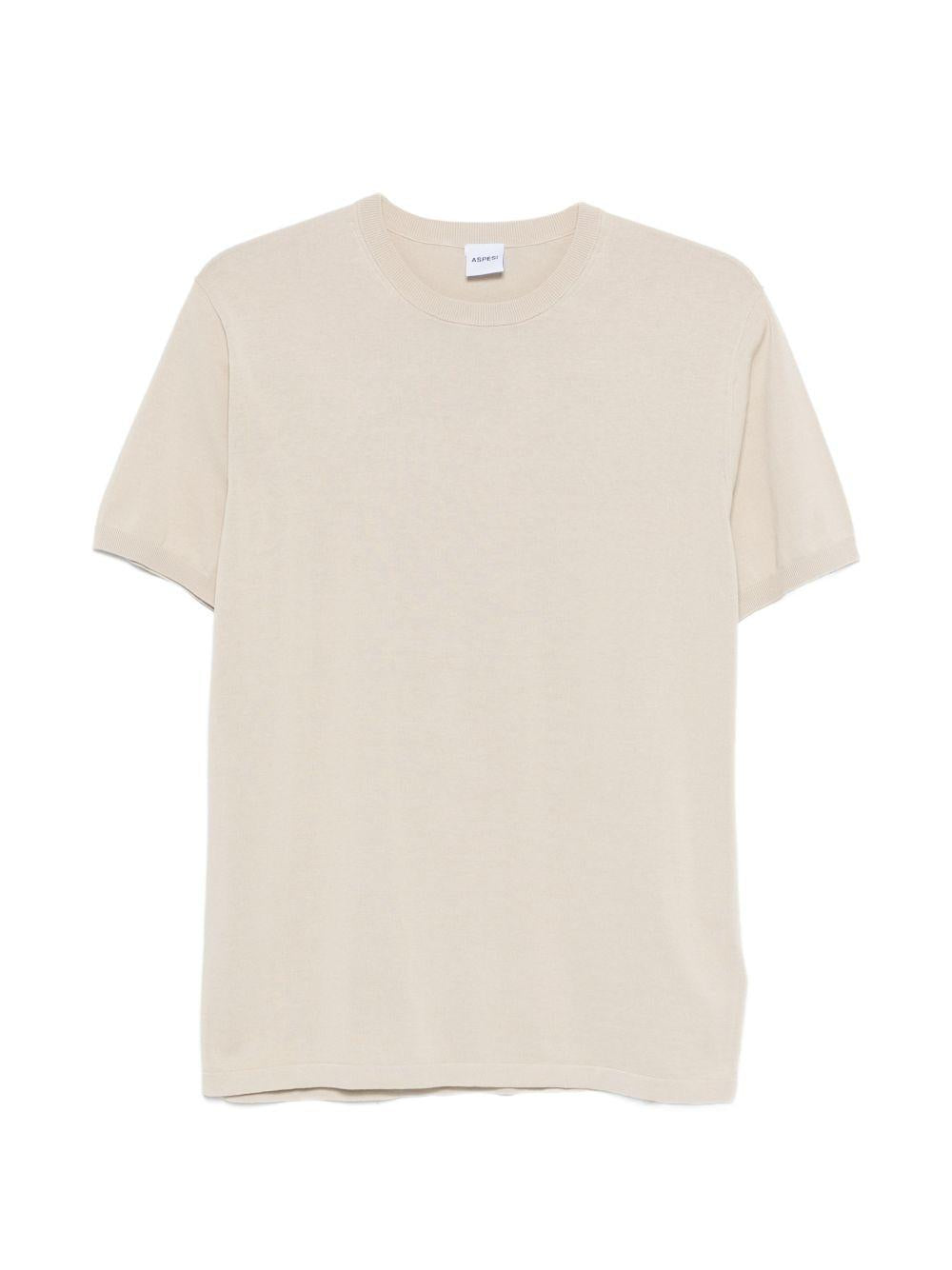 T-shirt girocollo a maniche corte M8333371 01045 ASPESI 