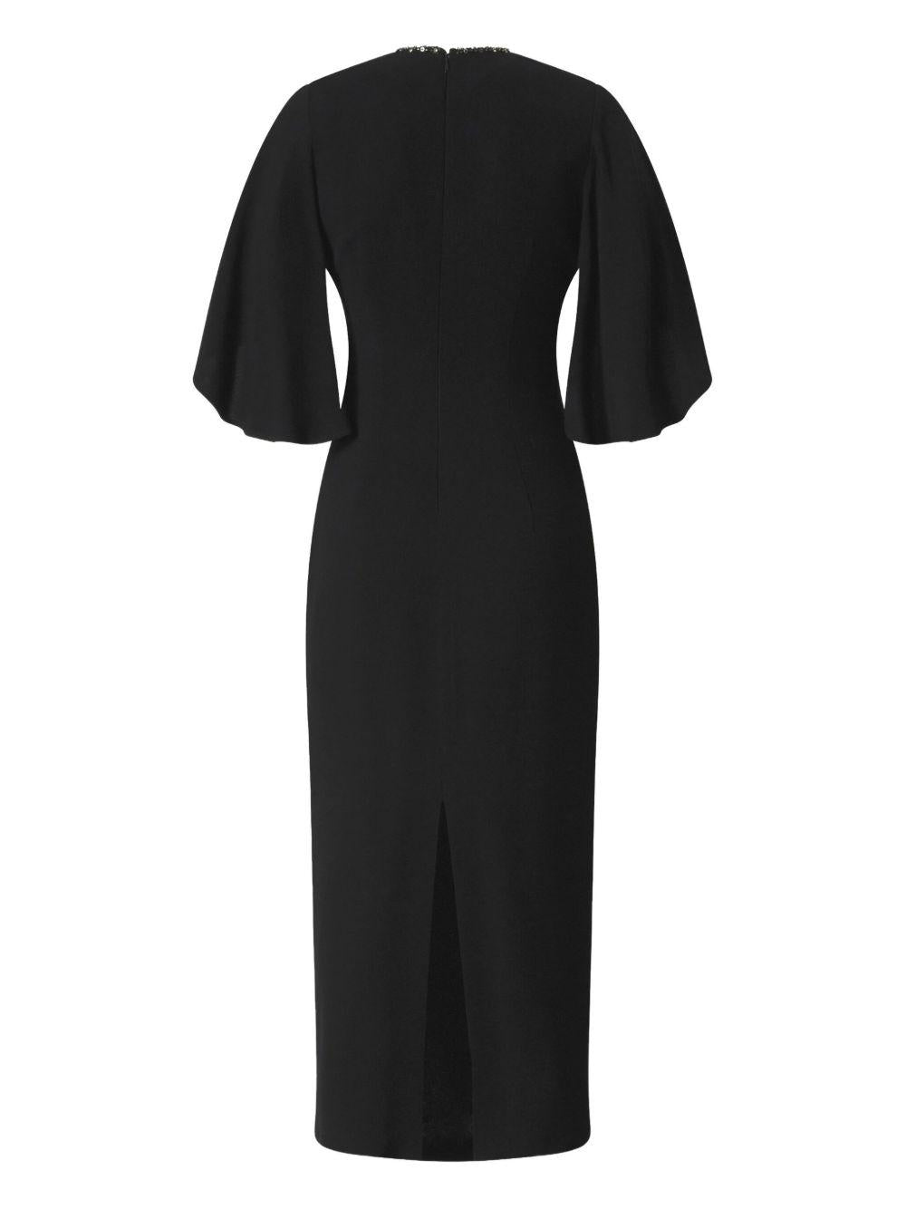 Abito midi con dettagli decorativi 105583A2Q2 Z99 PINKO 