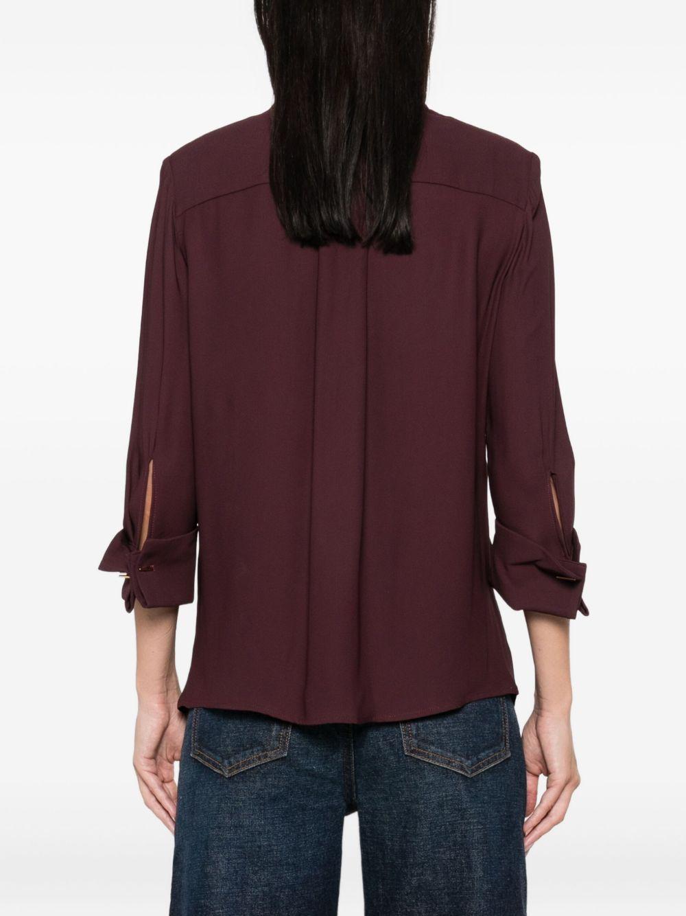 Camicia Maniche Lunghe con Dettagli Ciondolo CA12256E2 EA4 ELISABETTA FRANCHI 