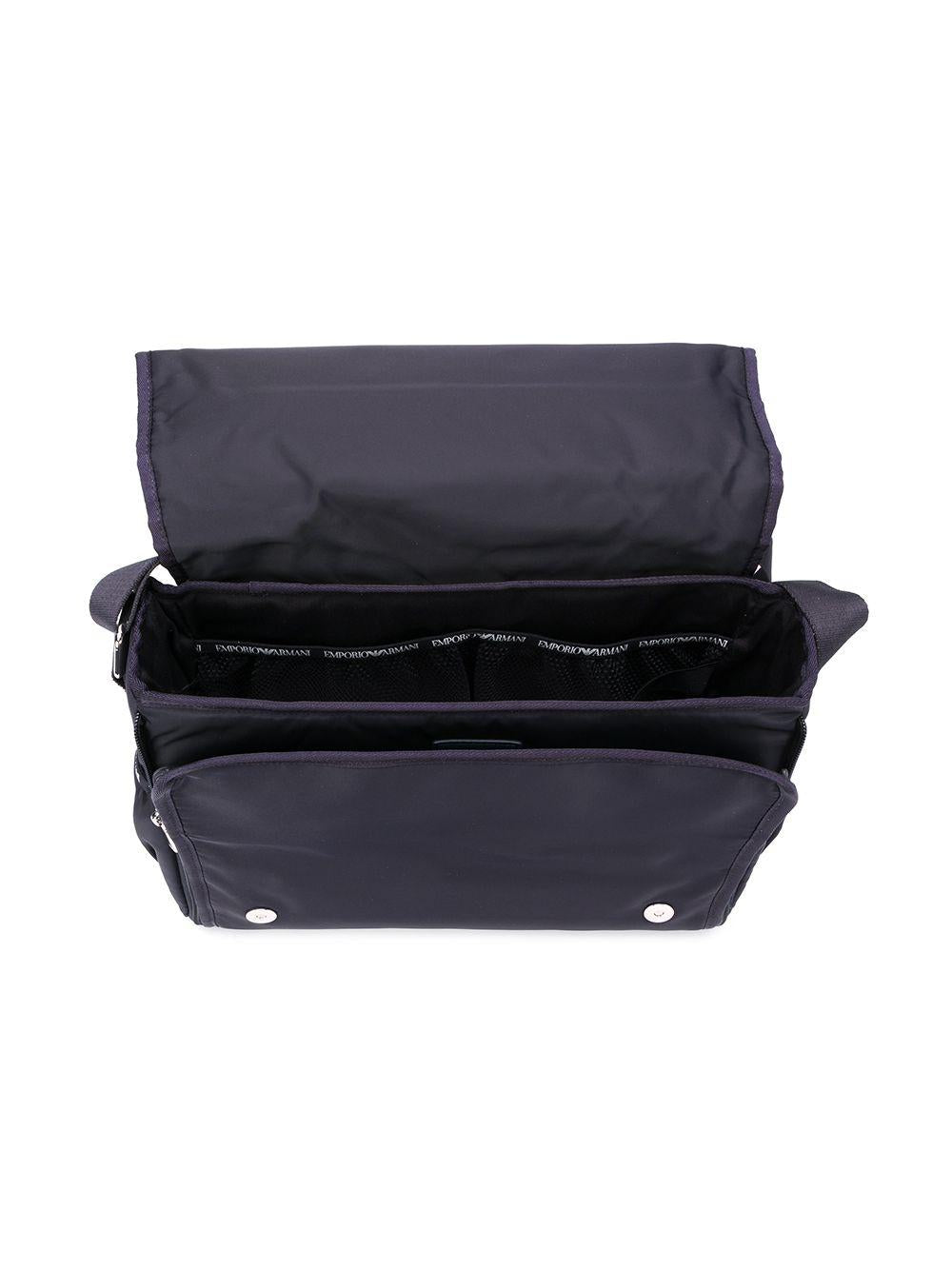 Borsa Mamma blu notte placchetta logo 402145CC904 06935 EMPORIO ARMANI KIDS 