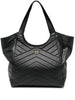 Borsa Tote puzzle nera