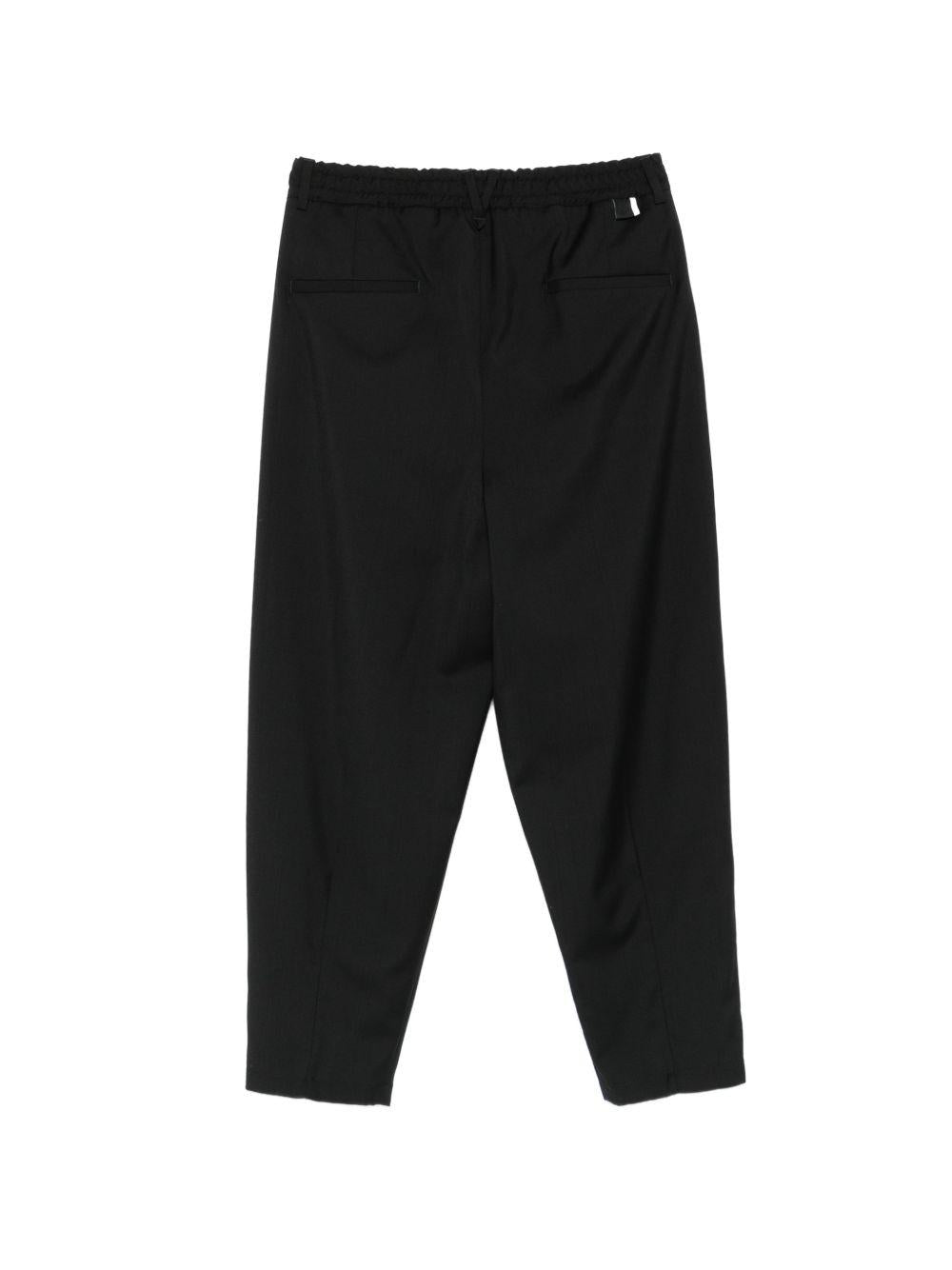 Pantaloni plissé a vita alta LP26004 D001 LOW BRAND 